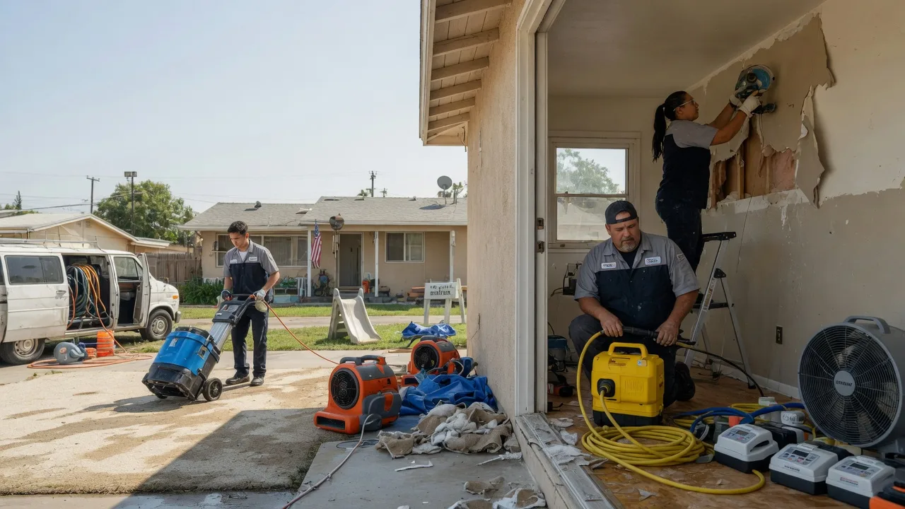 Water Damage Restoration in Burns Flat, OK near me